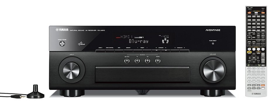 Yamaha RX-A810BL 7.2-Channel Network AV Receiver (OLD VERSION) (Discontinued by Manufacturer)