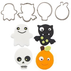 CUTIE CUPCAKE HALLOWEEN SET/4