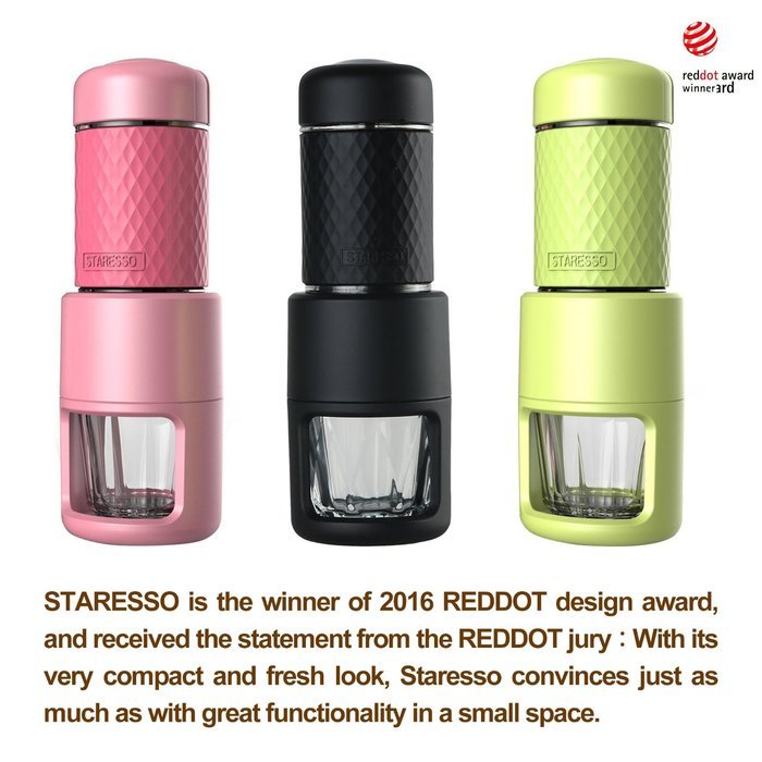 Staresso Coffee Maker with Espresso, Cappuccino, Quick Cold Brew All in One (SP-200 Black) N5
