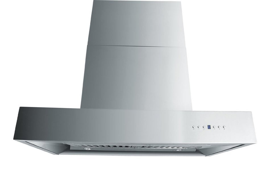 Z Line KECOM-30-LED Stainless Steel Wall Mount Range Hood, 30-Inch N4