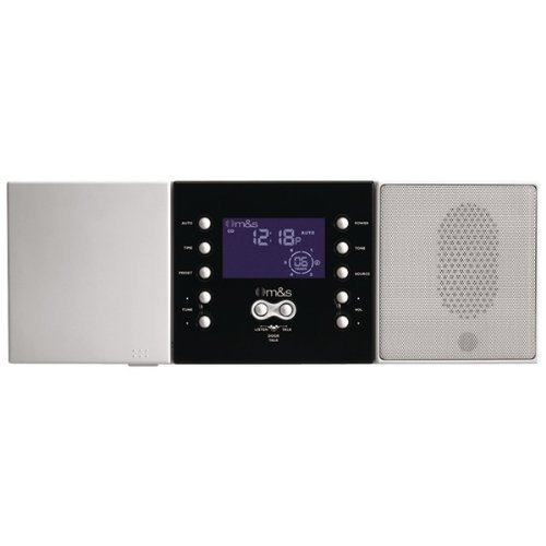 M&S SYSTEMS DMC3-4 3- or 4-Wire Retrofit Music/Communication System Master Unit (White)