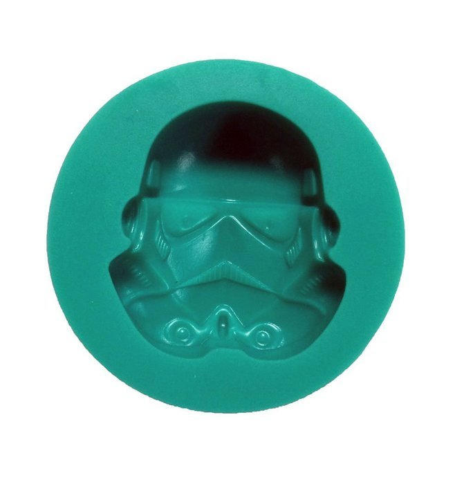 Yunko Fondant Cake Decorating Silicone Gum Paste Cupcake Decoration Mold Star Wars (Storm Trooper 2.2"*2"*0.8") N4