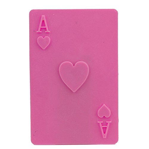 Let'S Diy Poker Silicone Press Mold Cake Decoration Fondant Cake 3D Food Grade Silicone Mould N4