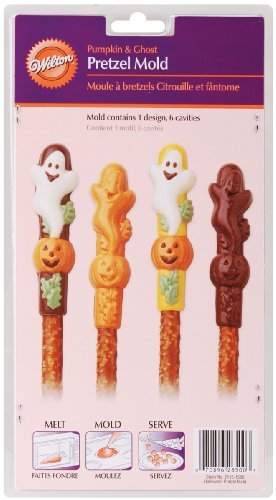 Pretzel Mold-pumpkin & Ghost - 6 Cavities
