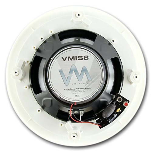4) VM AUDIO VMIS8 8" 350 Watt 2 Way In Ceiling/Wall Surround Home Speakers N2