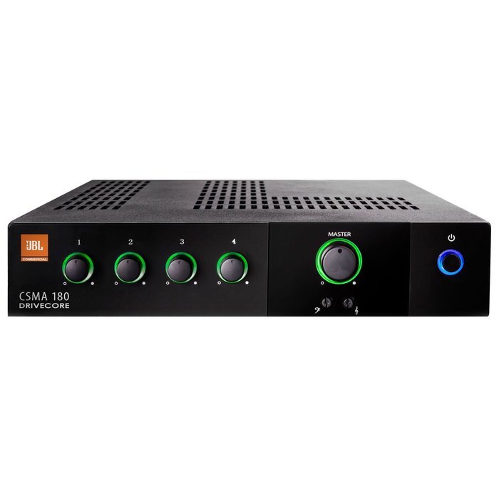 JBL 8138 In-Ceiling Loudspeaker Bundle with JBL CSMA 180 Mixer Amplifier and Accessories - Restaurant Sound System... N8