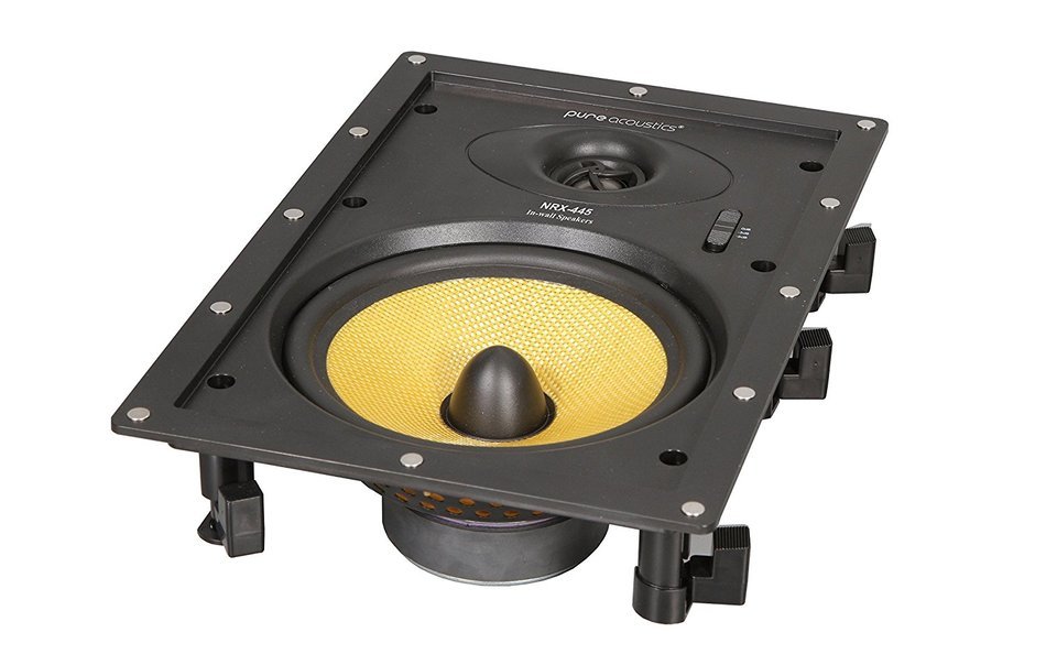 Pure Acoustics NRX465 2-Way In-Wall Speakers (Pair, White) N2