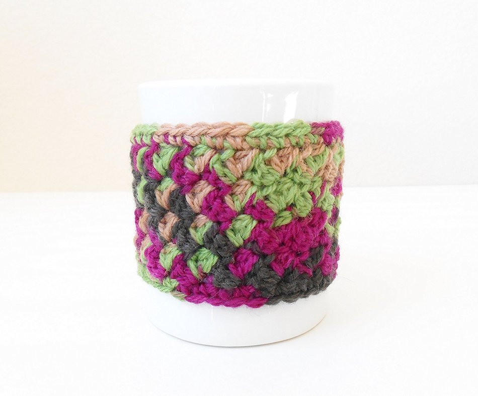 Crochet Coffee Mug Cozy, Cup Cosy, Tea Mug Sweater N2