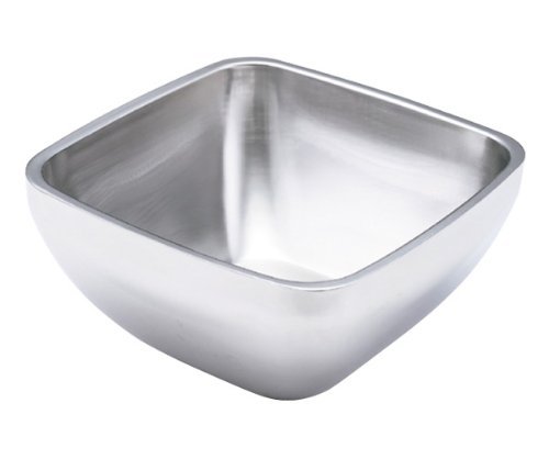 Vollrath (47674) 3-1/5 qt Double Wall Square Plain Bowl