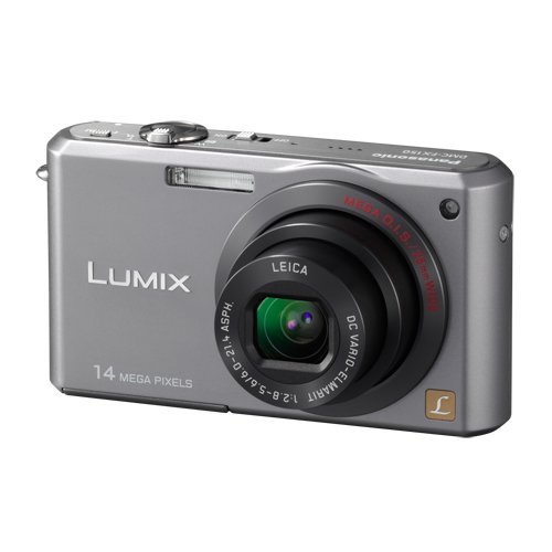 Panasonic DMC FX-150K 14.7MP Digital Camera with 3.6x Wide Angle MEGA Optical Image Stabilized Zoom (Black) N2