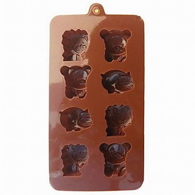 Sher Fashion DIY Eco-Friendly Silicone Chocolate Cake Tools Barware Kitchen