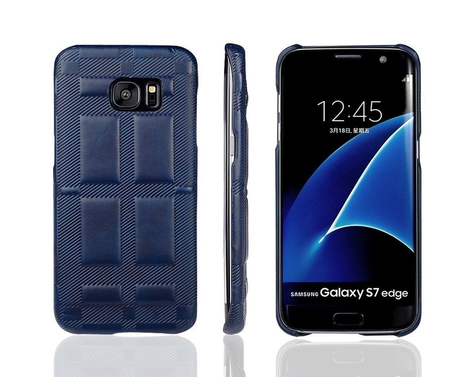 SAMSUNG GALAXY S7EDGE CASE ,Aroko Phone Case, Handmade Pu Leather Hard S7edge Only! Phone Case, Fashion Genuine... N28