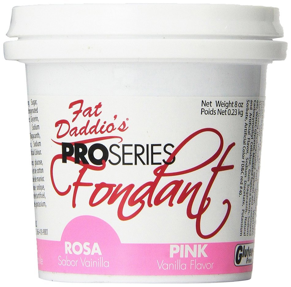 Fat Daddio's Fondant Red Vanilla 2 Lb.
