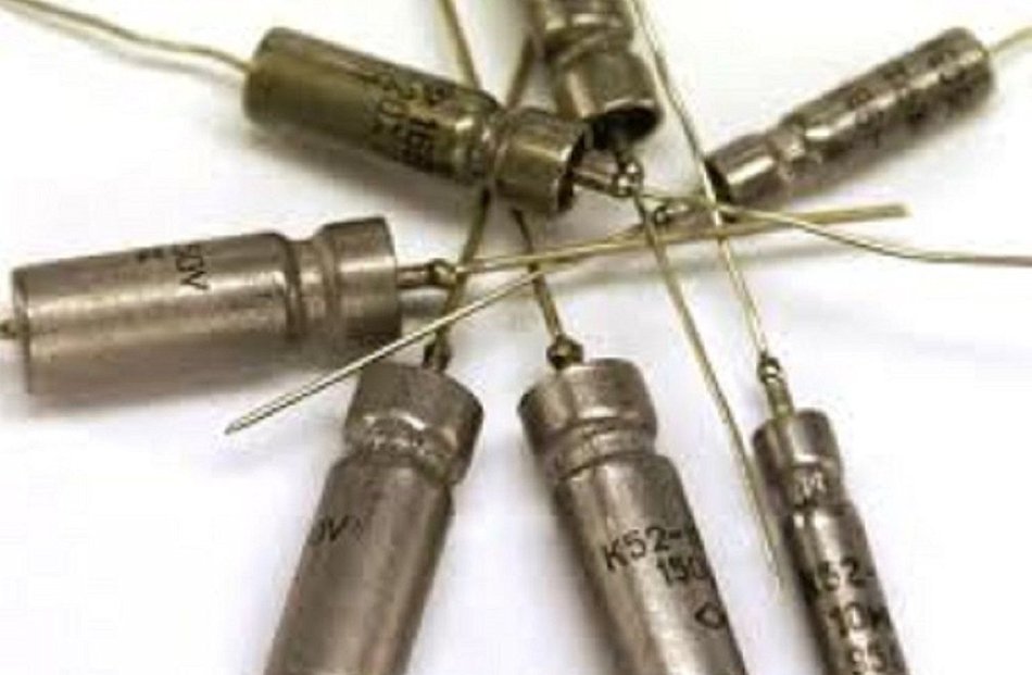 Capacitor tantalum K52-9V 50V 180uF USSR 1 pcs