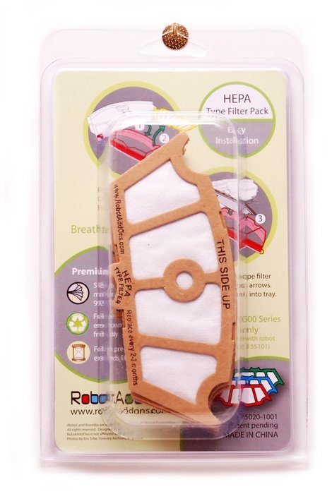 Robot Add-Ons Roomba 500 Series HEPA Type Filter, 3 Pack
