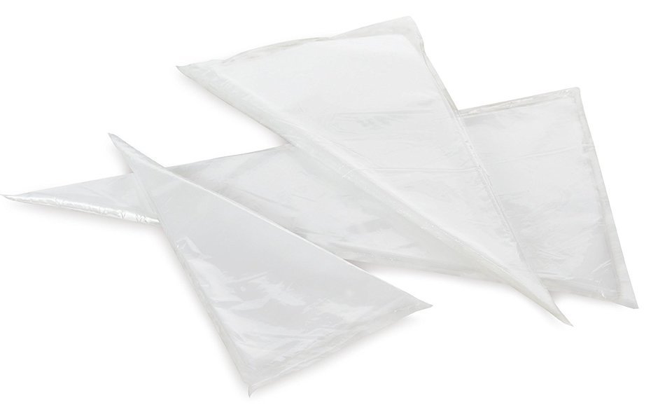 Disposable Pastry Bags, Pack of 100 (10 Inch)