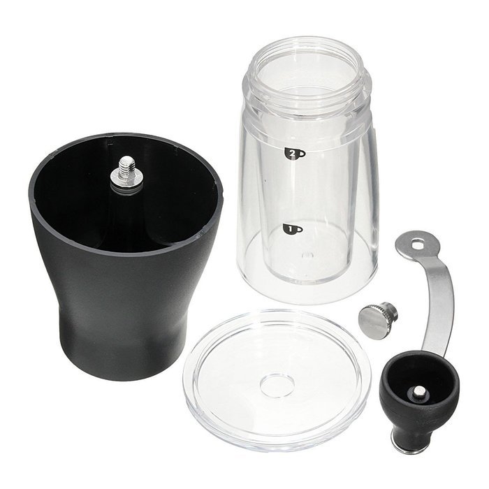 INSMA Mini Mill Grinder Coffee Grinder Cafe Maker Ceramic Slim DIY Coffee N2
