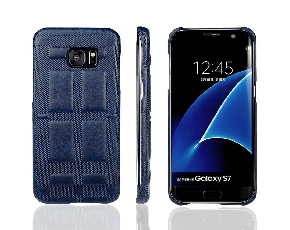 SAMSUNG GALAXY S7EDGE CASE ,Aroko Phone Case, Handmade Pu Leather Hard S7edge Only! Phone Case, Fashion Genuine... N42