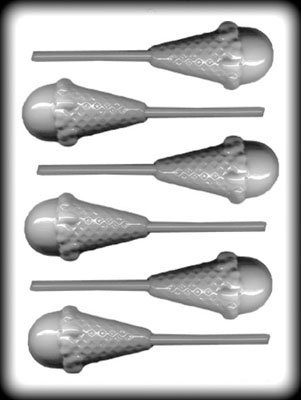 Ice Cream Cone Sucker Hard Candy Mold HS-13339