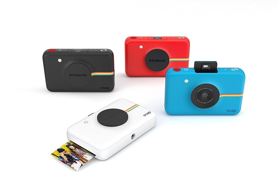 Polaroid Snap Instant Digital Camera (Pink) with ZINK Zero Ink Printing Technology N19