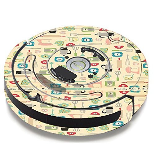 Skin Decal Vinyl Wrap For IRobot Roomba 650 655 Vacuum / Household
