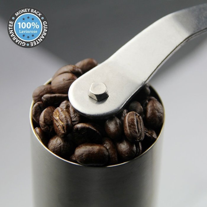 Lavinrose Manual Coffee Grinder for Pour Over, French Press, Espresso & Drip Coffee Brewing - Stainless Steel... N3