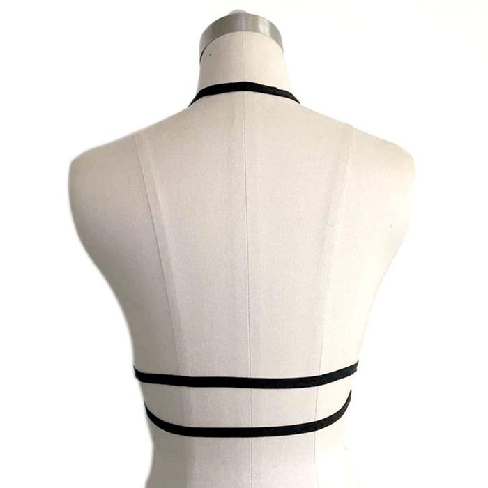 Underwear, PHOTNO Women Bandage Alluring Harness Elastic Cage Strappy Hollow Out Bra Bustier N4
