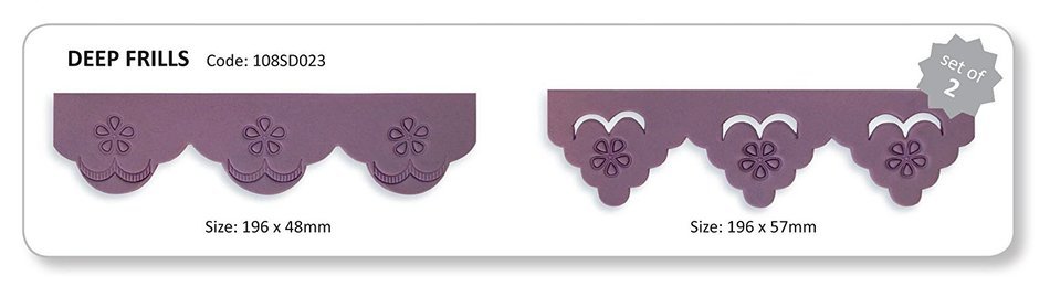 JEM Cutters Frill Cutter Set - Deep