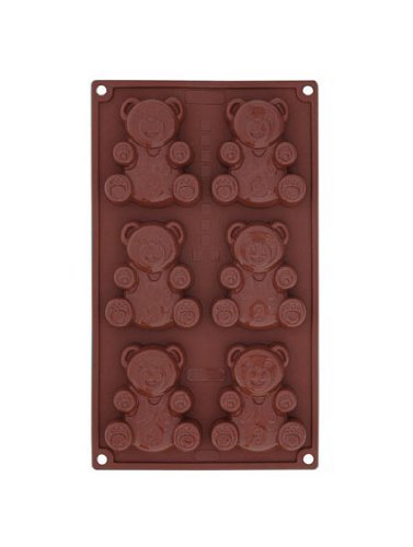 Teddy Individual Cake Mould by Pavoni N2