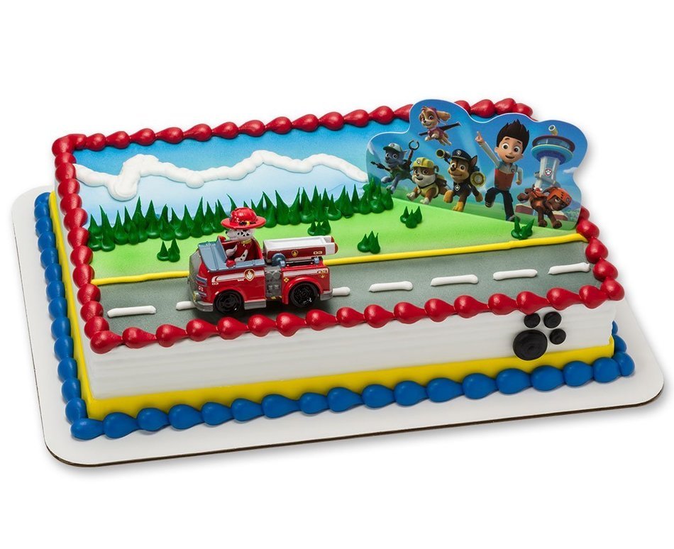 DecoPac PAW Patrol Just Yelp for Help Cake Topper Set