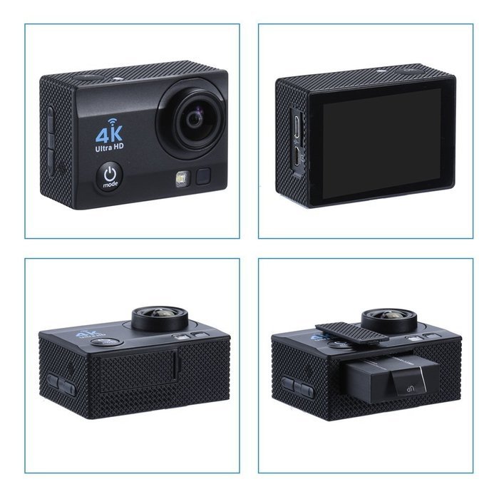 HILLPOW SJ9000 Ultra HD 4K 14MP WIFI Action Camera Camcorder 1080P 2.0 inch 170 Degree Lens go 30M Waterproof...