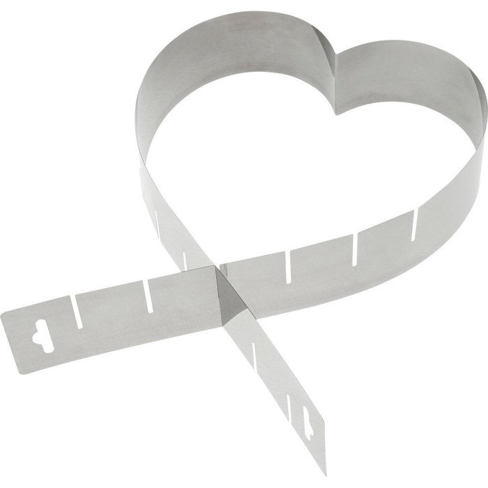 Westmark Germany Professional Adjustable Heart-Shaped Cake Ring/Baking Frame