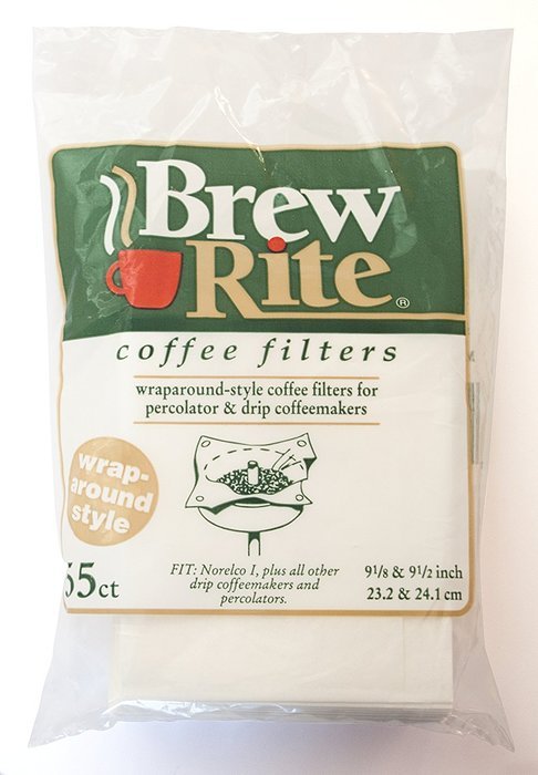 Brew Rite Wrap Around Percolator Coffee Filter 55 Ct (Pack of 2)