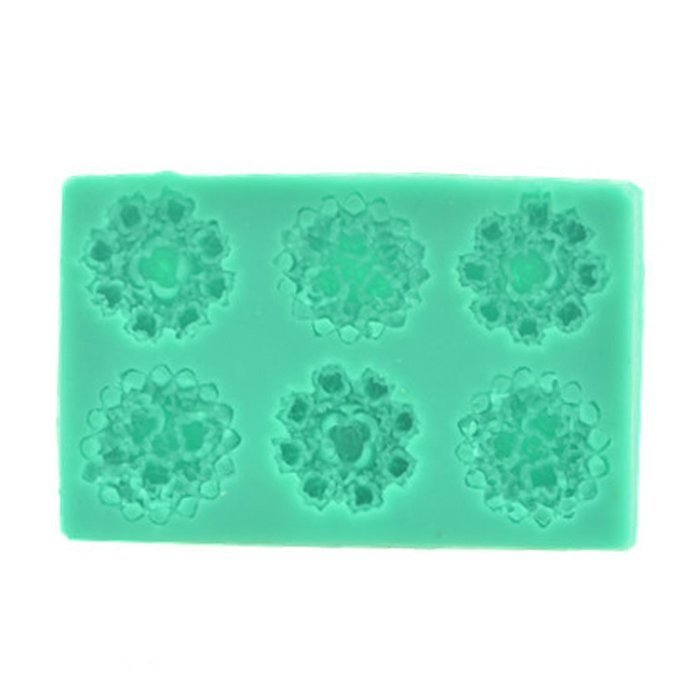 MuLuo Silicone Flowers Fondant Mould Cake Chocolate Candy Baking Tools N2