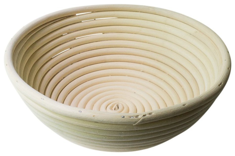 4-piece Superstone La Cloche Bread Baker, Scoring Tool, Round Banneton Proofing Basket, Cookbook Bundle N5