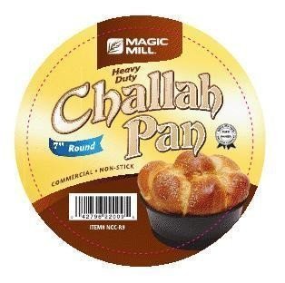 Magic Mill NCCR7 7 in. Round Challah Pan, Non Stick