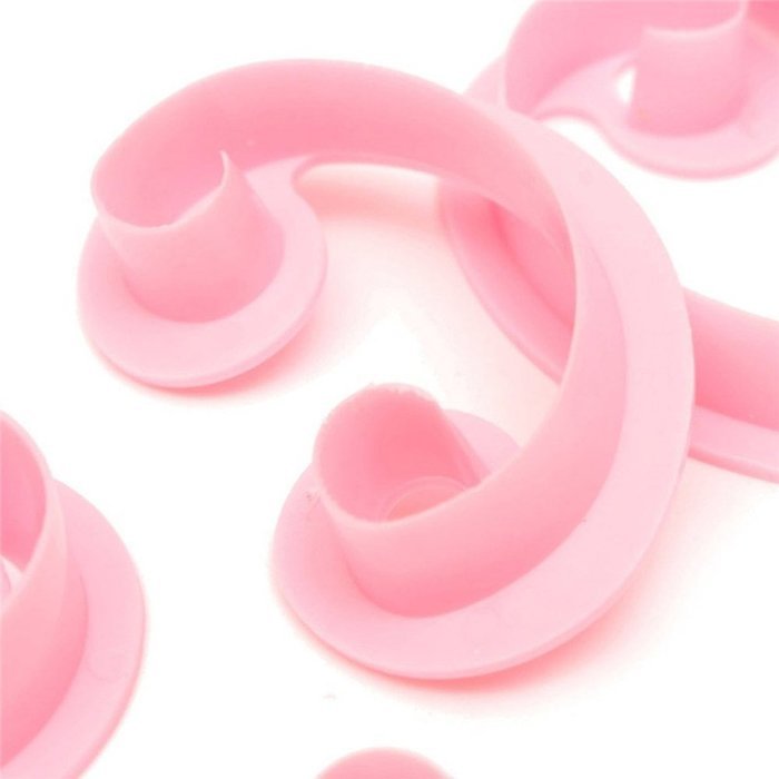 Beauty Clubs 12pcs Rose Flower Sugarcraft Mold Lace Heart Cake Cookies Pastry Fondant Cutter Embossed Decorating... N8