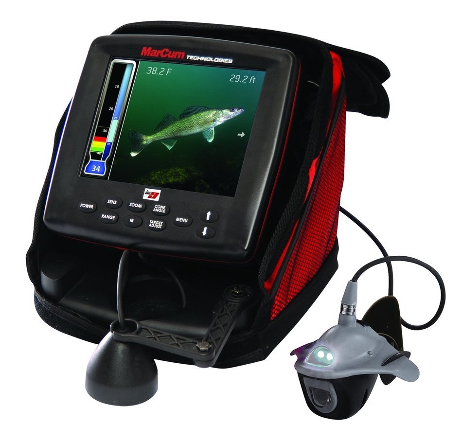 MarCum LX-9 Digital Sonar/Camera System LCD Dual Beam with OSD Camera (8-Inch) N3