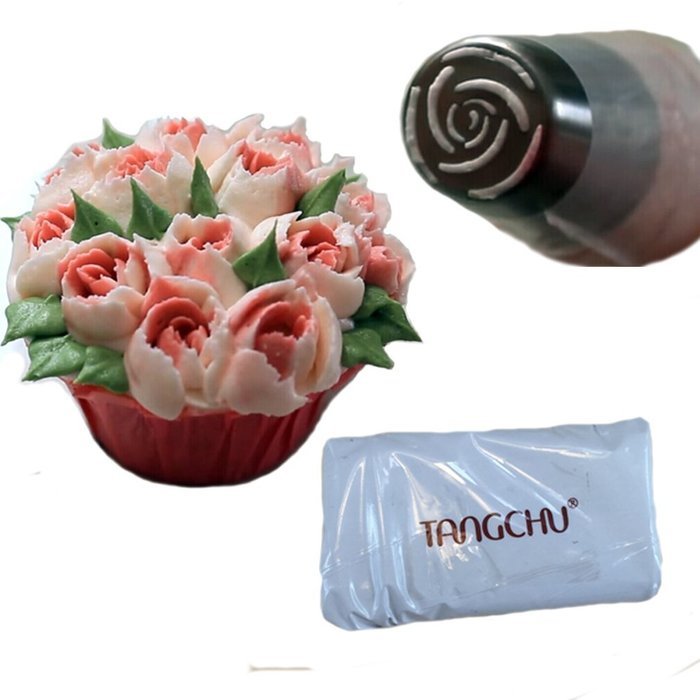TANGCHU Icing Piping Nozzles Pastry Tips Cake Sugarcraft Decorating Tool 1PC 1671#