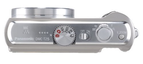 Panasonic Lumix DMC-TZ5K 9MP Digital Camera with 10x Wide Angle MEGA Optical Image Stabilized Zoom (Black) (OLD... N2