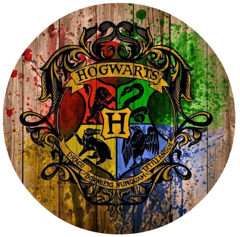 Harry Potter Hogwarts Edible Image Photo Sugar Frosting Icing Cake Topper Sheet Birthday Party - 8" Round - 14078