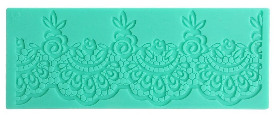 C-Pioneer Style Silicone Lace Cake Fondant Mold Mould Decoration Mat High Quality (6) N6