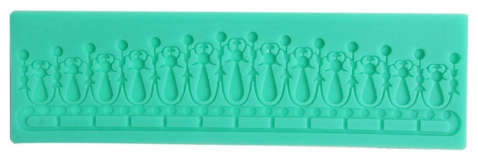 C-Pioneer Style Silicone Lace Cake Fondant Mold Mould Decoration Mat High Quality (6) N7