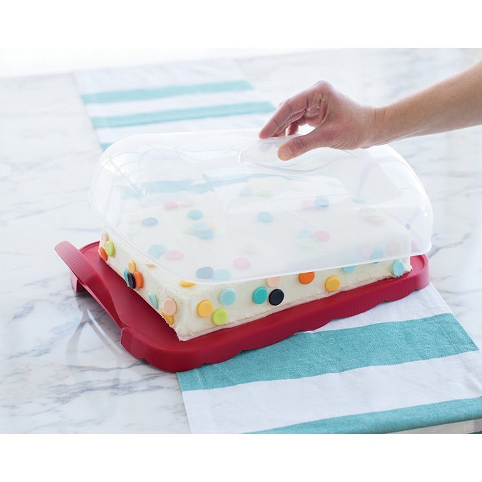 Nordic Ware Bundt Translucent Dome Cake Keeper - Colors May Vary N14