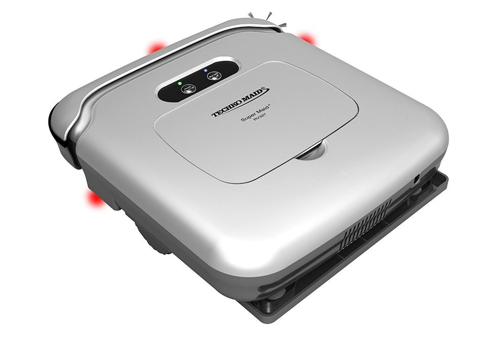 Techko Maid RV327 Super Maid Vacuum, Silver