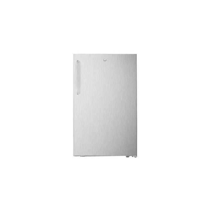 Summit FS408BLCSS 2.8 Cu. Ft. Stainless Steel Undercounter Built-In Upright Freezer