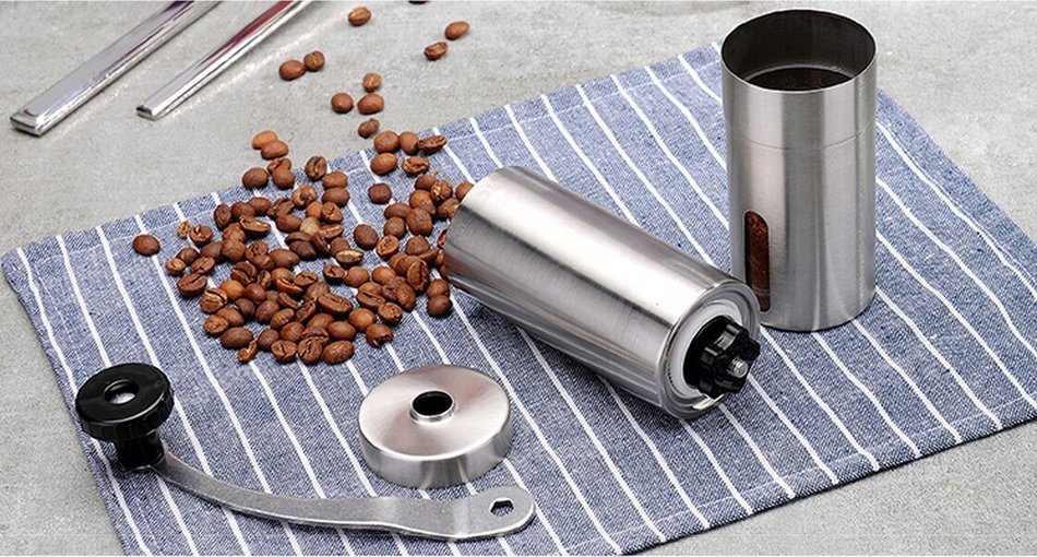 Lavinrose Manual Coffee Grinder for Pour Over, French Press, Espresso & Drip Coffee Brewing - Stainless Steel... N6
