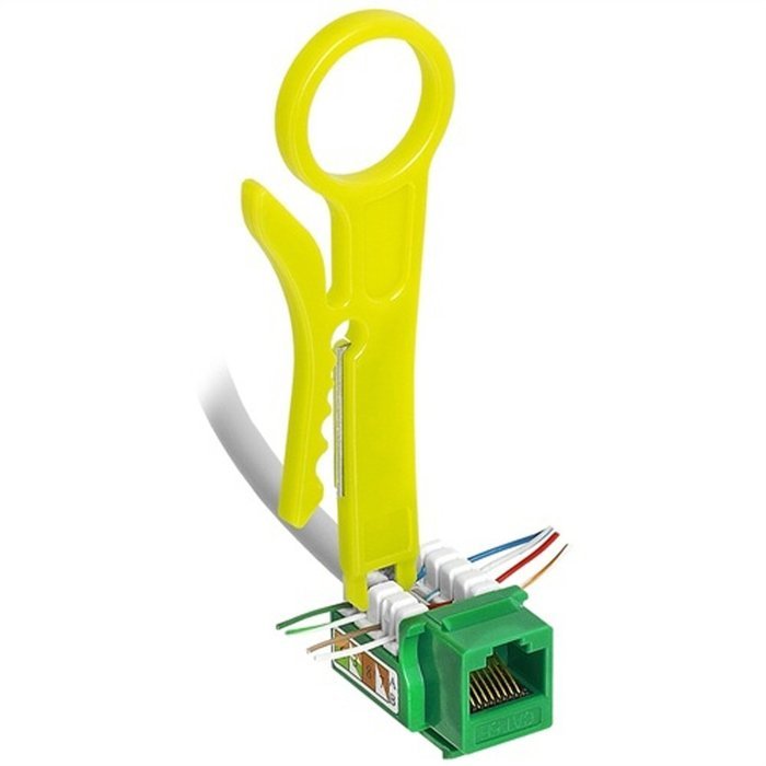 CMPLE Punch Down And Wire Stripper For All Voice Video And Data Cables