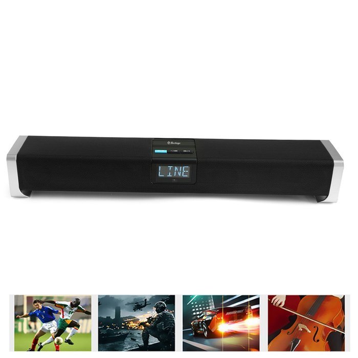 Besteye Indena Wireless Bluetooth Sound Bar Speaker 60W HIFI Speakers with IR Remote Control Coaxial Input 2.1... N2