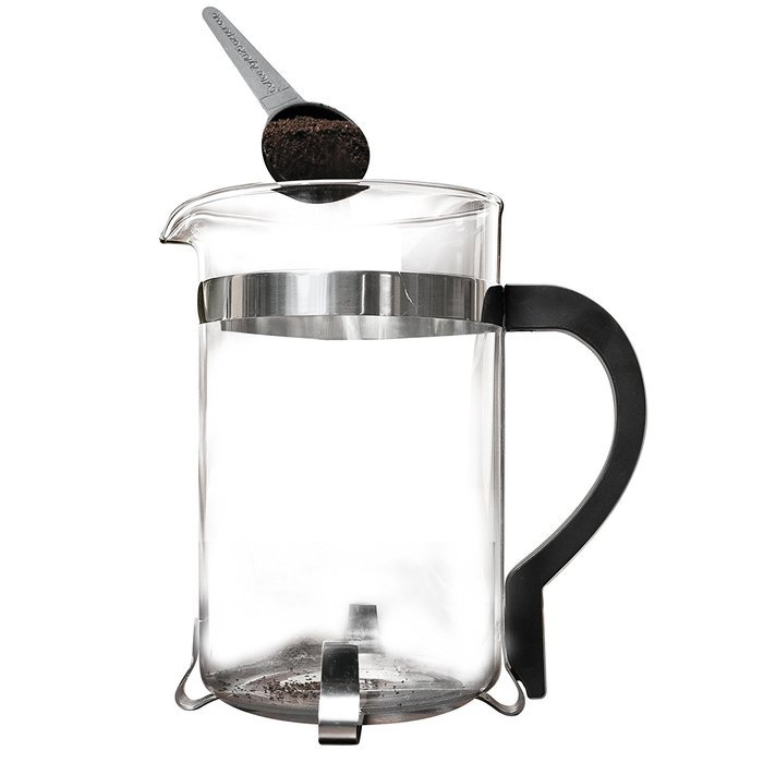 Primula 4-Cup Classic Coffee Press &ndash; Borosilicate Glass and Stainless Steel Filter &ndash; Dishwasher Safe &ndash; 16 oz.... N8